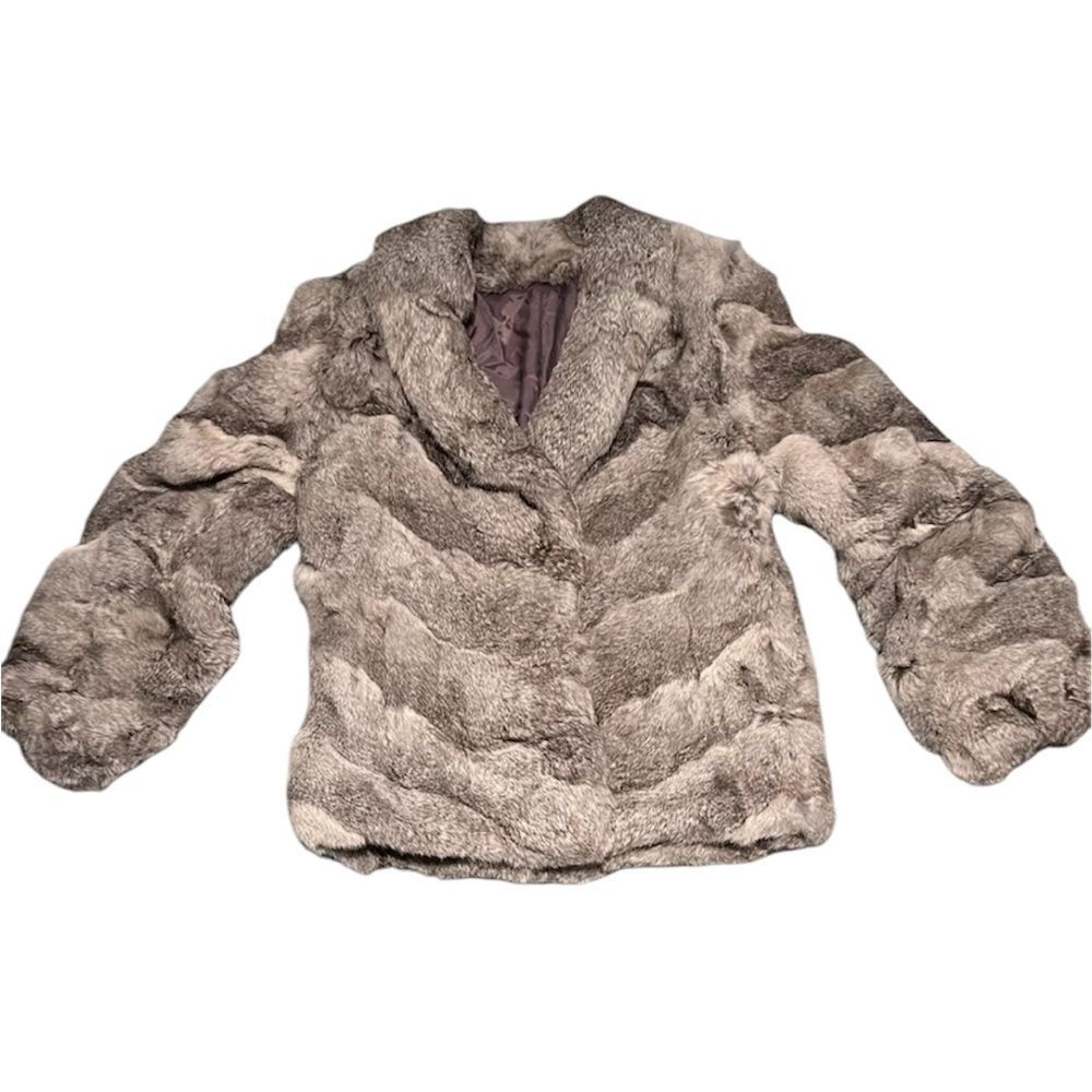 Vintage 1960’-70’s Rabbit Fur Coat size S